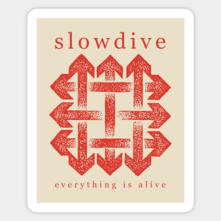 Slowdive - Everything Fanmade Sticker